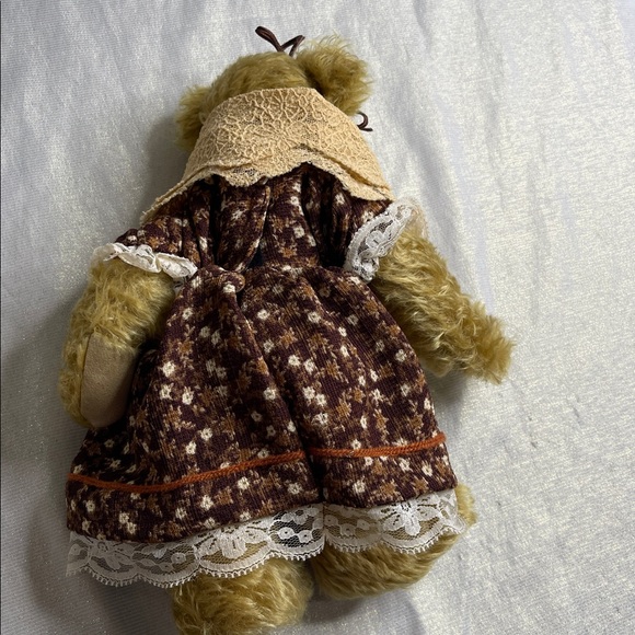 Vintage Effenbee Doll Co Bear Essentials Girl 100% Mohair Jointed Teddy Bear - Picture 7 of 11